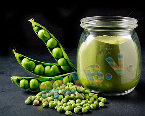 Pea starch